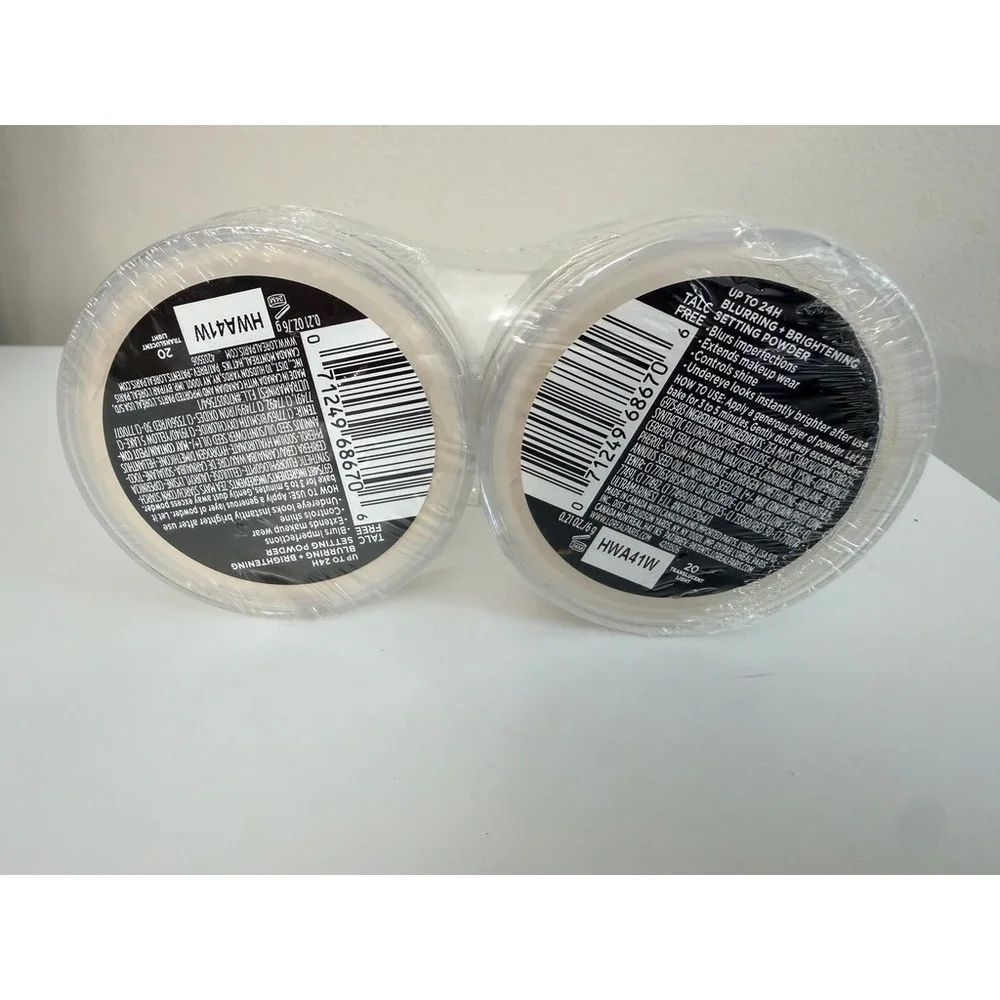 L'Oreal Infallible Blur-fection Setting Powder Women 0.21oz Translucent 2pk NWT